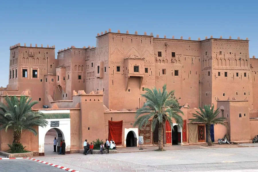 Taourirt Kasbah in Ouarzazate, day 2 of the 6-Day Marrakech to Merzouga Desert Tour: Southern Loop