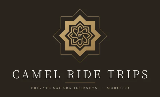 Camel Ride Trips logo: private Sahara journeys, Morocco